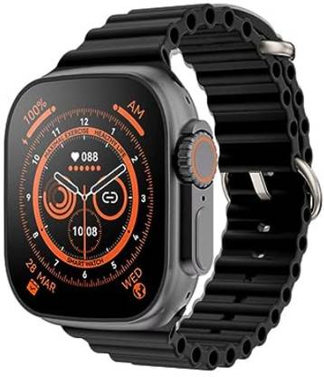 FRONY HYT_606A_Smart Watch T800 Ultra Smart Watch Bluetooth Call Wireless Charge(Blck) Smartwatch