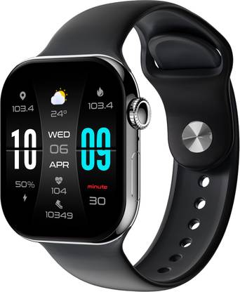 Fire-Boltt Ring X 2.01inch HD | Always-On Display | Metal Body Design | Wireless Charging Smartwatch