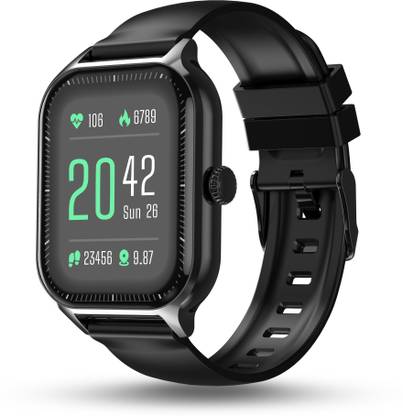 Pebble Elevate 1.99" Infinite Display, BT Calling, Health Suite, Alarm & Notification Smartwatch