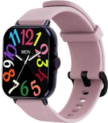 HRYFiNE 1.7" inch Full Touch HD Display Bluetooth Calling With Crown Work ,Mic&Speaker Smartwatch