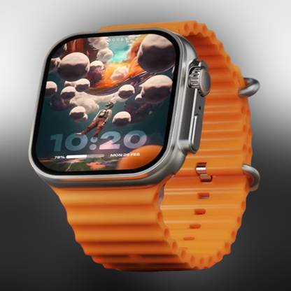 KadWaniya T800 Ultra Smart Watch With Wireless Charging Smartwatch