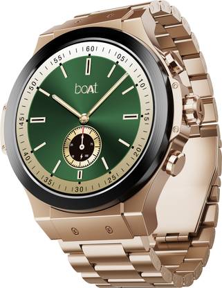 boAt Enigma X400 with 1.45" AMOLED Display, BT Calling,Functional Crown, Metal Body Smartwatch
