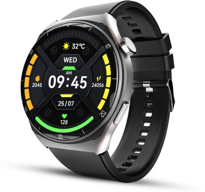 beatXP Vega X 1.43″ AMOLED 466*466px Display One-Tap BT 5.2 Calling AI Voice Assistant Smartwatch  (Black Strap, Free Size) at Rs. 2499
