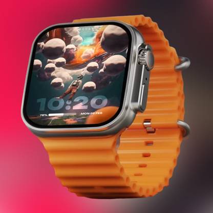 KadWaniya T800 Ultra Smart Watch With Wireless Charging Smartwatch