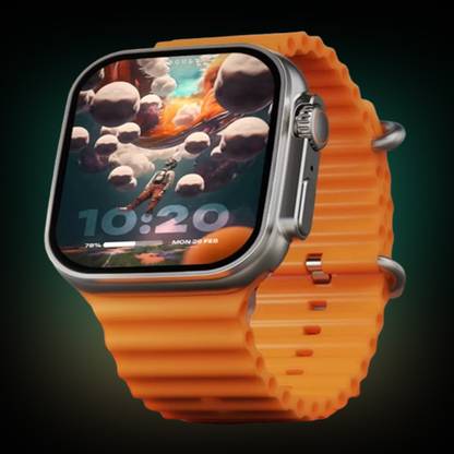 KadWaniya T800 Ultra Smart Watch With Wireless Charging Smartwatch