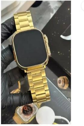 FORTUNATE S9 Ultra Gold Edition With Sports Mode Smart Watch for Businessman and Women Smartwatch