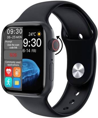 NSP STORE T55 Series 8 Smart Watch Bluetooth Calling and Fitness Tracker Black Smartwatch Smartwatch