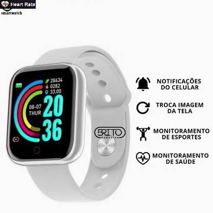 JOCOTO D1242_D20 ADVANCE ACTIVITY TRACKER MULTI SPORTS SMART WATCH (PACK OF 1) Smartwatch