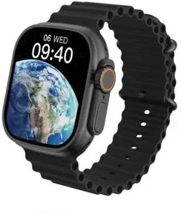 TOUCH 18 stylish T800 Ultra Bluetooth Calling, AI Voice Heart Rate Touchscreen Smartwatch