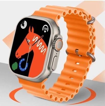FRONY T900 Ultra Smartwatch: Big Screen, Multi-Sport, BP & Notifications (Orange) 13 Smartwatch