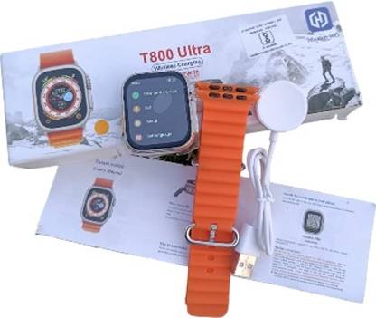 IMA T800 Ultra Smart Watch with Dual Strap Full Screen Waterproof Touch Display Smartwatch