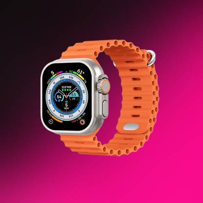KadWaniya T800 Ultra Smart Watch With Wireless Charging Smartwatch