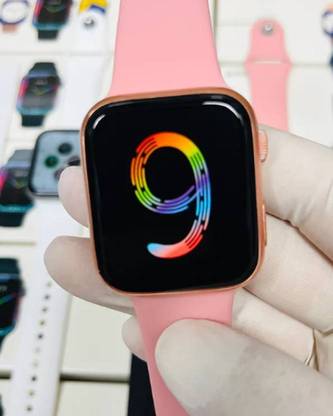 SSVOCATIONPOINT Pink Smart Watch S-8Pro Matel Body Smartwatch