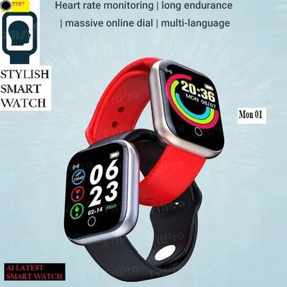 Luxurova S200_A1 PRO STEP COUNT MULTI FACES SMART WATCH BLACK(PACK OF 1) Smartwatch