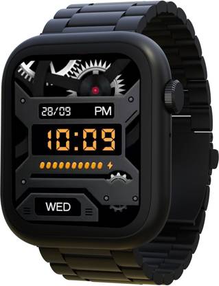 PA Maxima Max Pro Flare 1.9" Ultra HD Display, BT Calling, AI Voice Assistant, Metal Body Smartwatch
