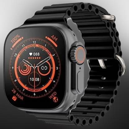 KadWaniya T800 Ultra Smart Watch With Wireless Charging Smartwatch