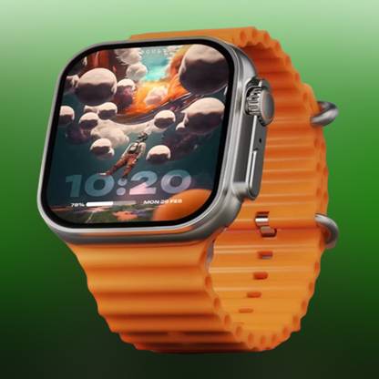 KadWaniya T800 Ultra Smart Watch With Wireless Charging Smartwatch