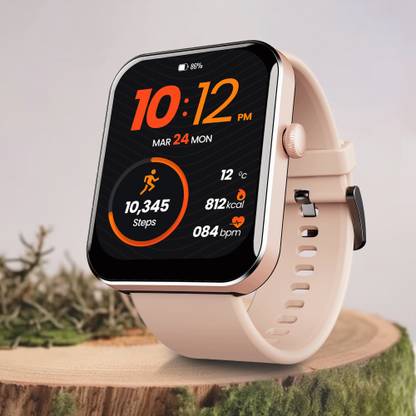 boAt Wave Flex Connect w/ 4.64 CM(1.83") HD Display,BT Calling & Premium Metal Design Smartwatch