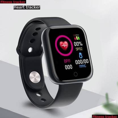 jorugo S604 (D20) MAX ACTIVITY TRACKER STEP COUNT SMART WATCH BLACK(PACK OF 1) Smartwatch