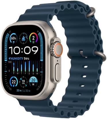 Apple Watch Ultra 2 GPS + Cellular 49mm Titanium Case with Blue Ocean Band