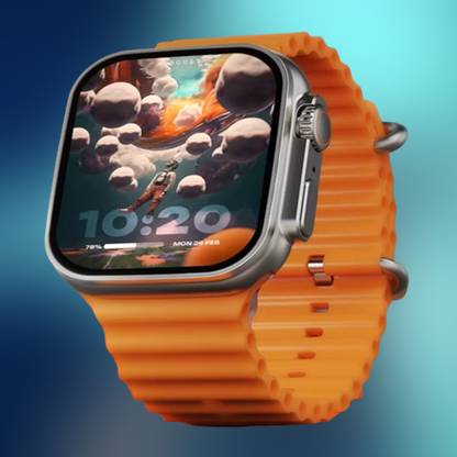 KadWaniya T800 Ultra Smart Watch With Wireless Charging Smartwatch