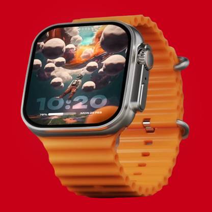 KadWaniya T800 Ultra Smart Watch With Wireless Charging Smartwatch