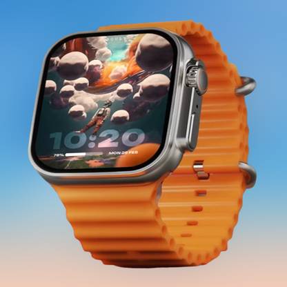 KadWaniya T800 Ultra Smart Watch With Wireless Charging Smartwatch