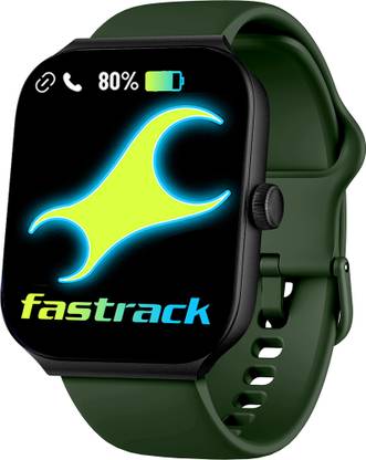 Fastrack Max|Biggest 1.95'' UltraVU Curve Display|BT Calling|100+ Multisports Smartwatch