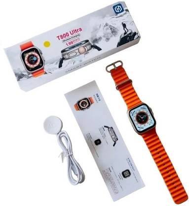 ShopSmart T800 Ultra Watch Smart Watch 1.9 HD Display Bluetooth Calling Smartwatch