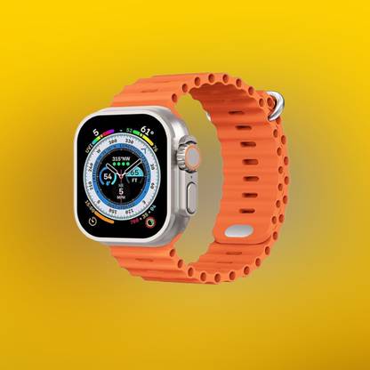 KadWaniya T800 Ultra Smart Watch With Wireless Charging Smartwatch
