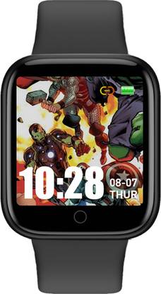DRAY D17 1.3" Display BT Watch |Call Reminder, Touch Sensor, Health & Sports Mode Smartwatch