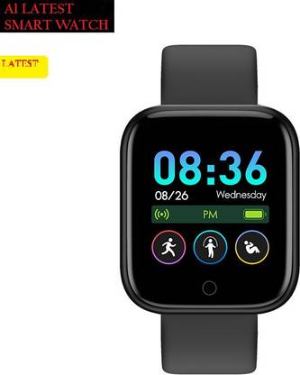 Bashaam D2175(A1) PLUS FITNESS TRACKER BLUETOOTH SMART WATCH BLACK (PACK OF 1) Smartwatch