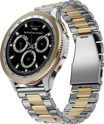 Boult Pyro Rotating Bezel, 1.43" AMOLED, 600 Nits, BT Calling, Health Tracker, IP68 Smartwatch