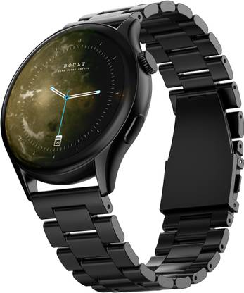 GOBOULT (previously Boult) Striker Pro 1.43" AMOLED, Working Crown, Metallic Frame Smartwatch
