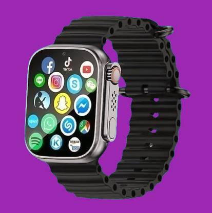 BEST BOOST T800 black Ultra Edition smart watch with WiFi GPS T800 4G S8 Sim Card Smartwatch