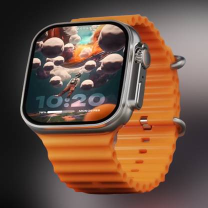KadWaniya T800 Ultra Smart Watch With Wireless Charging Smartwatch