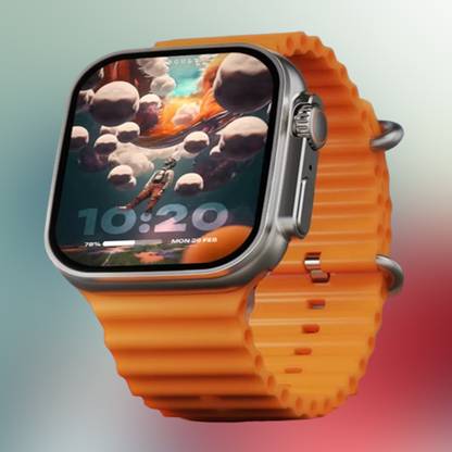 KadWaniya T800 Ultra Smart Watch With Wireless Charging Smartwatch