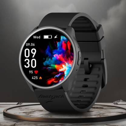 Fastrack Revoltt FR1 Pro|1.3Inch AMOLED display with 600 Nits|Advanced BT Calling Chipset Smartwatch