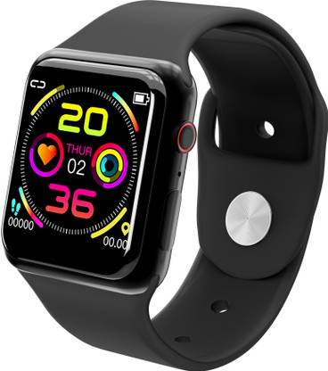 Ubon Fitguru 4.0 SW-61 With Bluetooth Calling,24 Hours Backup, Full Touch Smartwatch  (Black Strap, Free)