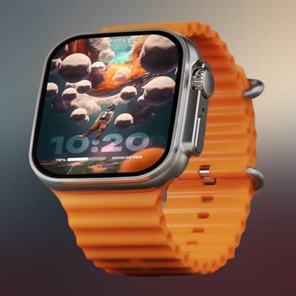 KadWaniya T800 Ultra Smart Watch With Wireless Charging Smartwatch