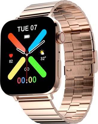 Fire-Boltt Zenith 45.2mm (1.78) AMOLED,Luxury Smart Watch, Bluetooth Calling Rotating Crown Smartwatch