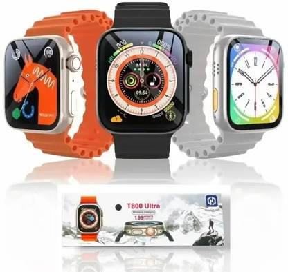 TIGFANTER T800 Ultra 8 Watch Bluetooth Call Fitness Bracelet Magnetic FAST Charging Smartwatch