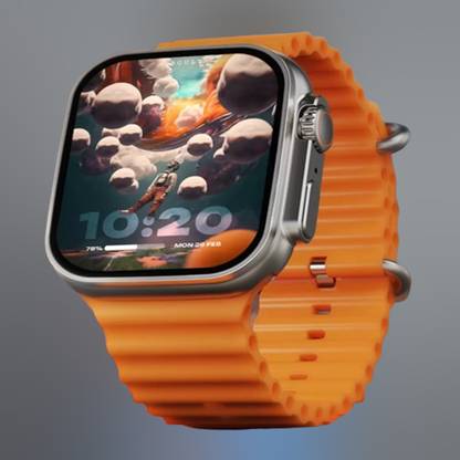 KadWaniya T800 Ultra Smart Watch With Wireless Charging Smartwatch