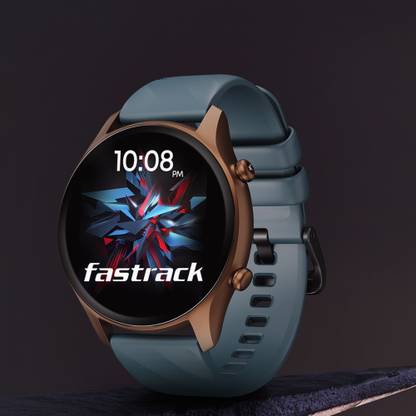 Fastrack Optims with 1.43'' AMOLED Display with AOD(466x466)|BT Calling|Calculator|IP68 Smartwatch