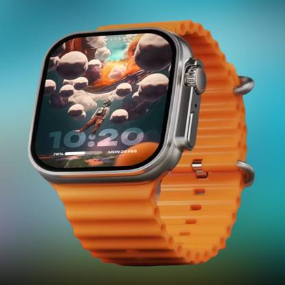 KadWaniya T800 Ultra Smart Watch With Wireless Charging Smartwatch