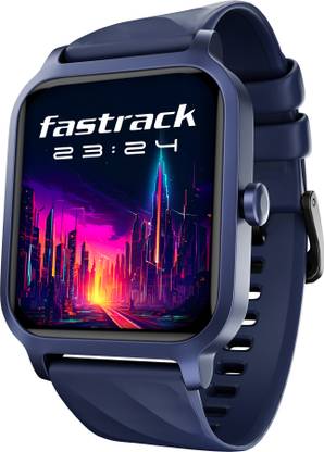 Fastrack Revoltt FS1-1.85''|Advanced Blazing Fast UI|Working Crown|AIVoice Assistant|IP68 Smartwatch