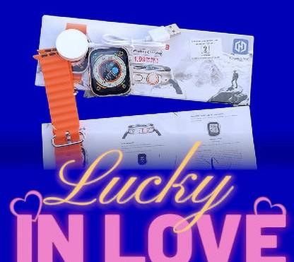 IMA T800 Ultra Smart Watch with Dual Strap Full Screen Waterproof Touch Display Smartwatch
