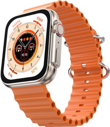 Fire-Boltt Supernova 1.78 AMOLED 368*448px High Resolution,BT Calling and 123 Sports Modes Smartwatch  (Orange Strap, Free Size) at Rs. 1799