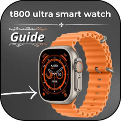 YAROH YUY_282Y_T800 ULTRA 8 SMARTWATCH FOR MEN WOMEN WITH WIRELESS CHARGER Smartwatch