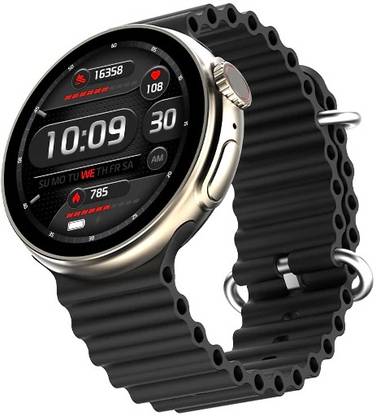 fire boltt ASTEROID 36.3mm Round AMOLED Display, Bluetooth Calling With AI Voice Assistant Smartwatch